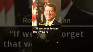 Ronald Reagan's best quotes #quotes