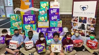 Syracuse Academy of Science and Citizenship Elementary School&rsquo;s Diaper Drive Event