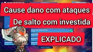 Brawlhalla Miss&atilde;o: Cause dano com ataques de salto com investida EXPLICADO
