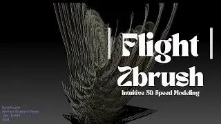 Dana Krystle | [Download] Intuitive 3D Modeling | Abstract Sculpture |  FLIGHT | DANA KRYSTLE