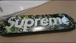 Supreme SS18 Week 1 Pickup/Unboxing 'Skull Pile Skateboard'