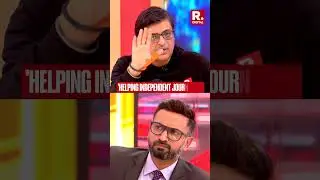 Arnab&rsquo;s befitting reply to those opining on his journalism