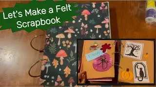 Flosstube Extra - Felt Scrapbook Tutorial