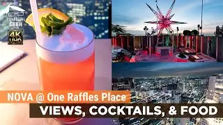 NOVA Rooftop Bar Singapore | Cocktails, Food & Stunning Views