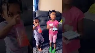 My&rsquo;ior and Kimani have a playdate 😍✨ #playdate #kids #girls #friends #tv #cartoons #explorepage