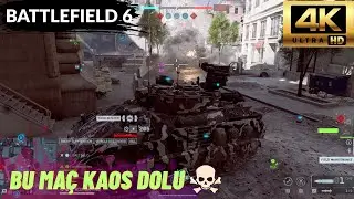 Battlefield 6&rsquo;da TANKLA ŞEHRİ SİLDİM [4K]🔥Manhattan Bridge #battlefield6 #battlefield #bf6 #gameplay