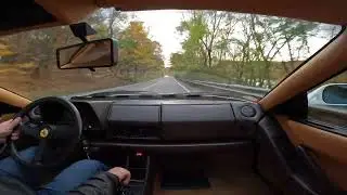 1991 Ferrari Testarossa test drive!