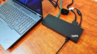 ThinkPad Universal Thunderbolt 4 Dock unboxing