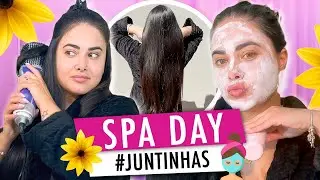 SPA DAY COMPLET&Atilde;O | TIRANDO A SOBRANCELHA, HIDRATA&Ccedil;&Atilde;O, CUIDANDO DA PELE