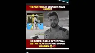 We miss you sir Mr ipl king 👑 Suresh Raina sad status 😭😭😭