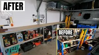 Shed makeover in 5 minutes