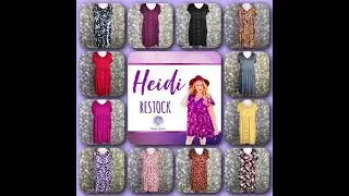 😍 Huge LuLaRoe New Inventory Restock! New Biker Shorts, Boxy T, Daniella Tank and Heidi Dress! 👗