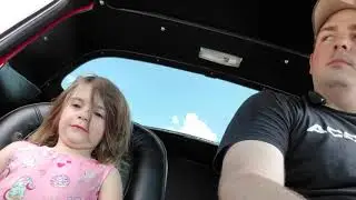 Ellie helping me test the FiTech fuel injection system on the 1967 Corvette