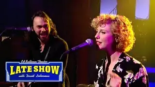 Shakey Graves & Esme Patterson- Dearly Departed (Live on Late Show with David Letterman 2015)