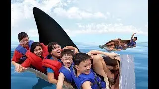 BEST Cardboard Box Boat - RACE Challenge! 💦⛵️