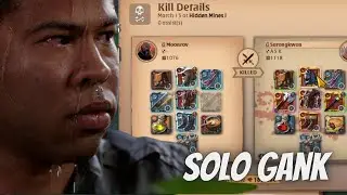 GANKING GUCCI PLAYER | GOODBYE WEST SERVER - Albion PVP & Solo Gank