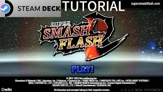 Обучающее видео по колоде Steam для Super Smash Flash 2!