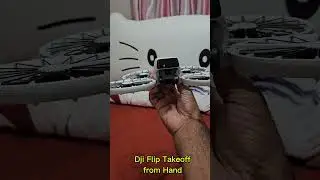 Dji Flip Hand Takeoff #drone