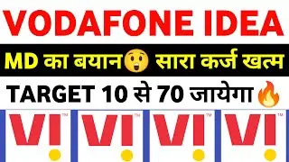 vodafone idea share latest news | vi share latest news | vodafone idea share