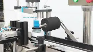 Automatic Honey Bottle Labeing Machine - For Lid Seal Labels