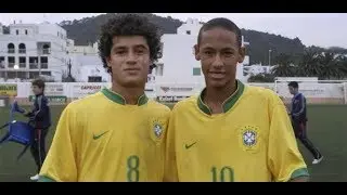 NEYMAR e PHILIPPE COUTINHO Destruindo Pela Sele&ccedil;&atilde;o Brasileira SUB-17