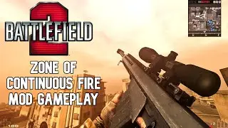 BF2: Zone of continuous fire mod gameplay