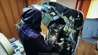 GE&rsquo;s Discovery PET/CT machine Generator maintenance, High voltage Tank ⚡️replacement, Amr Almoqddam