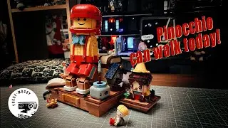 Bricks building: The Pinocchio can walk today!🤗🤗🤗