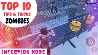 Infection Mode - Top 10 Tips & Tricks for Zombies | All Possible Ways to Kill Defenders | PubgMobile
