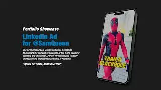 LinkedIn Ad | Portfolio Showcase