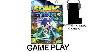 SONIC COLOURS NINTENDO WII GAME PLAY VERSION PHYSIQUE 