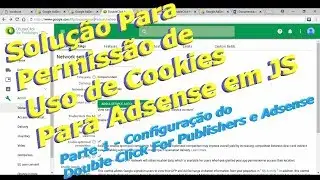 Script Cookie Consent Para Adsense (An&uacute;ncios Personalizados) - Parte 1 - Double Click For Publishers