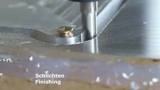 MINImill KIT2 - Aluminium Vollnut schruppen und schlichten