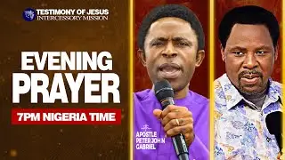 EVENING PRAYER LIVE (7TH JANAURY 2026)#TestimonyOfJesusChannel