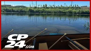 Biidaasige Park | Taking a canoe ride through the Don River