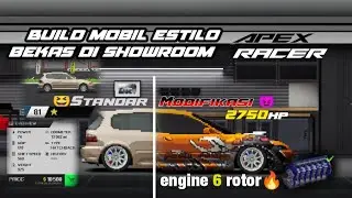 BUILD HONDA ESTILO MENGGUNAKAN MESIN 6 ROTOR ❗❗ | Apex racer 2026