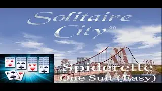 Solitaire City | Spiderette [One Suit (Easy)]