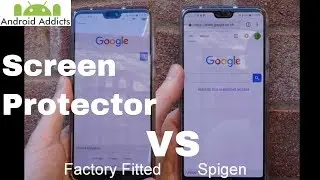 Huawei P20 Pro Spigen Tempered Glass Screen Protector and Ultra Hybrid Case