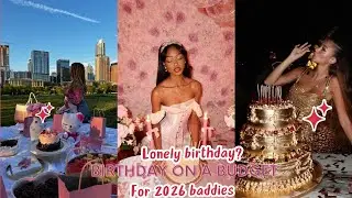 How to boujee birthday on a budget| Diys and birthday ideas for solo birthdays and budget birthdays