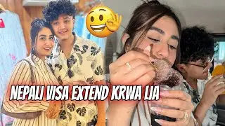 Mera Passport ghar bhol gye 😂 || Visa extend bahyo | tickets ki date bhi change krwali #alizehjamali