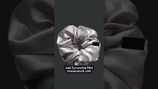 ✨ Shine Bright with the Jael Deluxe Satin Scrunchie Mini! 🌟