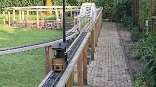 Een paar dagen stomen in de tuin
