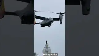 U.S. Military V-22 Osprey in Action &ndash; Powerful Vertical Takeoff#action#Osprey#action
