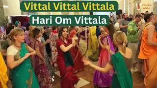 Vittal Vittal Vittala Hari Om Vittala DJ Remix song | Russian Devotees | ISKCON | Gopi Narayan Das 