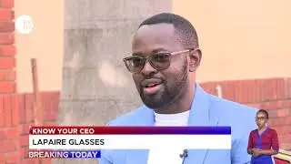 'I did not want to wear cheap glasses; the ugly ones' Allan Matata CEO Lapaire glasses