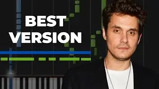 Slow Dancing in a Burning Room - John Mayer - EASY Piano Tutorial by Jones Key