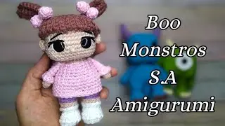 Boo amigurumi (Braços/ Cabeça)...parte 2/3