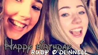 Happy 16th birthday Ruby O'Donnell