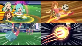 Inazuma eleven Go strikers 2013 Xtreme | Inazuma Girls VS Osaka Gals