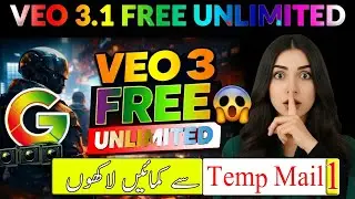How to Use Google Veo 3.1 for Free - With 1 Temp Mail Earn Up to 990$ - Google Gemini Free Guide